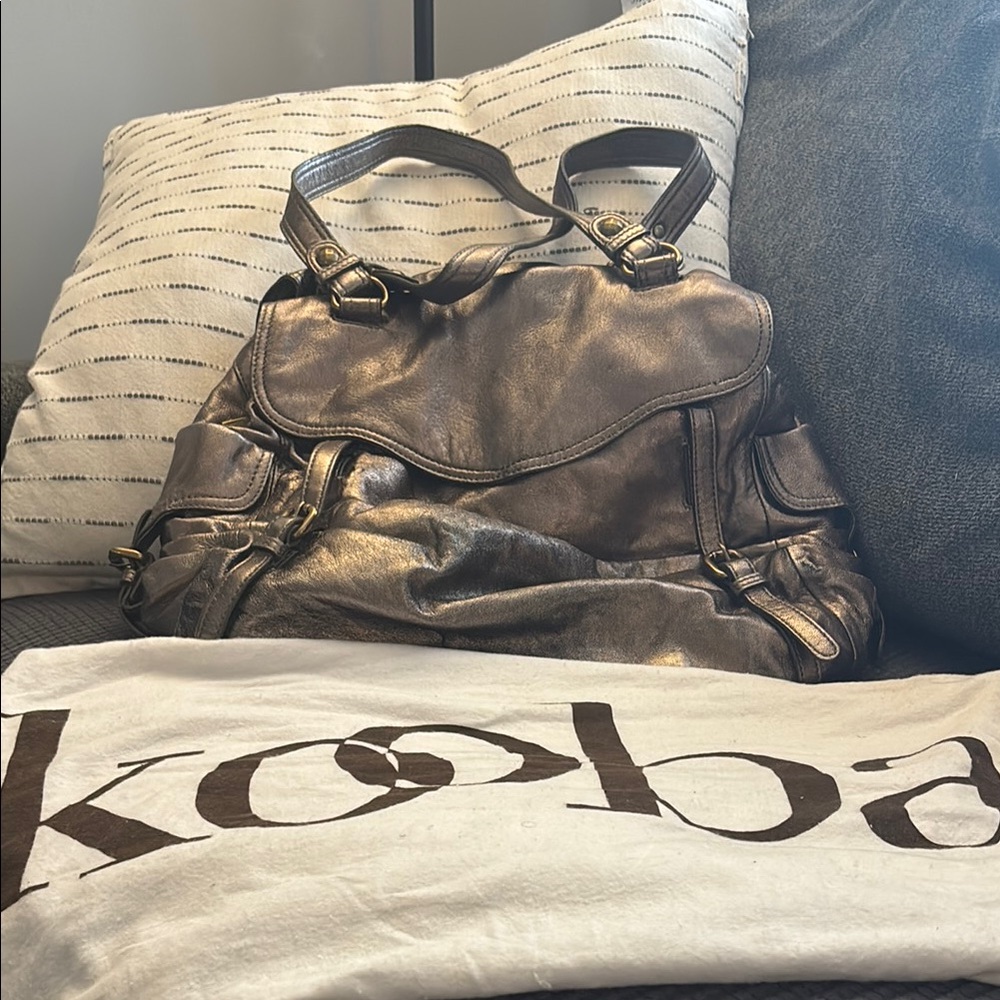 Kooba Metallic Shoulder Bag